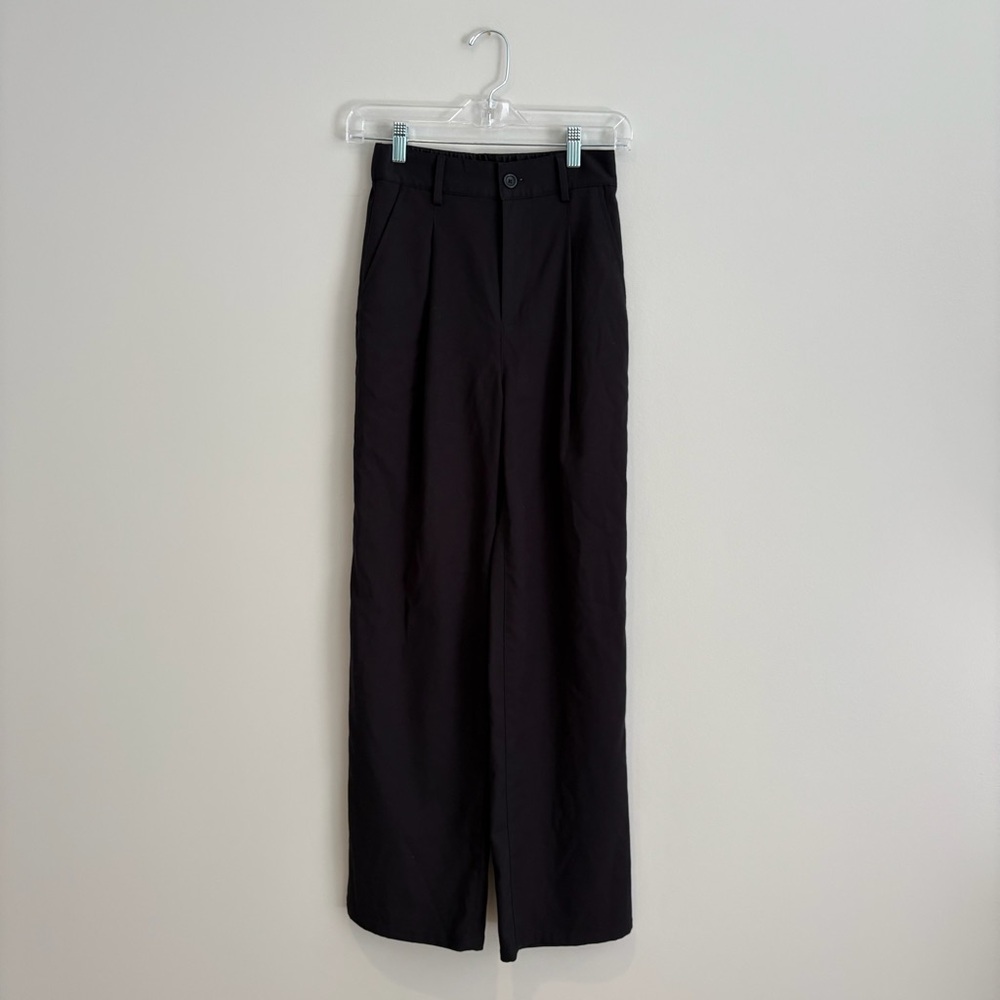 Urban Outfitters Black Wide Leg Trousers